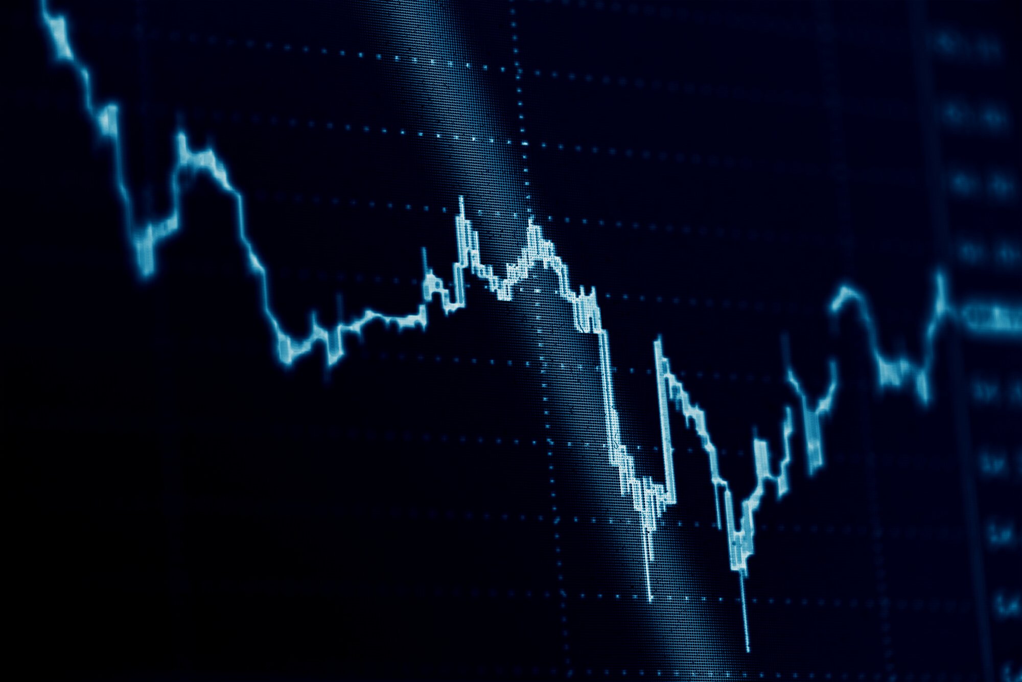 Stock market graphs